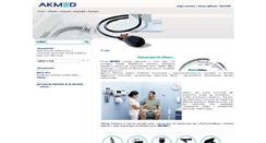 Desktop Screenshot of akmed.com.pl